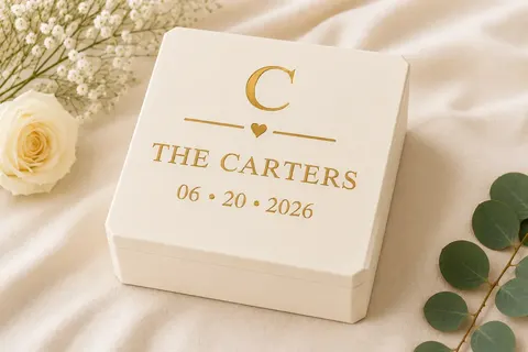 Ever After Wedding Keepsake Box